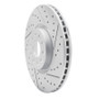 R1 18-25 Volkswagen Atlas Front Right Drilled & Slotted Geo-Carbon Rotor