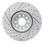 R1 18-25 Volkswagen Atlas Front Right Drilled & Slotted Geo-Carbon Rotor