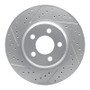 R1 95-04 Volvo S70 Front Left Drilled & Slotted Geo-Carbon Rotor