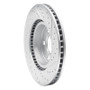 R1 95-04 Volvo S70 Front Left Drilled & Slotted Geo-Carbon Rotor