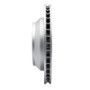 R1 03-18 Audi Q7 Rear Right Drilled & Slotted Geo-Carbon Rotor