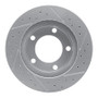 R1 76-93 Ford Bronco Front Left Drilled & Slotted Geo-Carbon Rotor