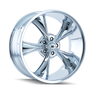 Ridler 695 20x10 / 5x120.65 BP / 0mm Offset / 83.82mm Hub Chrome Wheel