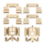 DFC 99-11 Cadillac Deville Rear Stainless Steel Hardware Kit