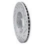 R1 00-06 Audi Tt Quattro Rear Left Drilled & Slotted Geo-Carbon Rotor