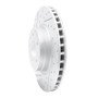 R1 12-21 Tesla Model X Front Left Drilled & Slotted Geo-Carbon Rotor