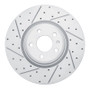 R1 18-25 Audi S5 Sportback Front Left Drilled & Slotted Geo-Carbon Rotor