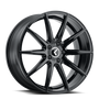 Kraze KR194 Cosmos 18x8 / 5x112 BP / 40mm Offset / 66.56mm Hub Gloss Black Wheel