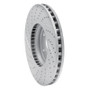 R1 08-12 Audi Q5 (USA/Canada) Front Right Drilled & Slotted Geo-Carbon Rotor