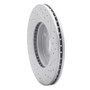 R1 11-19 Ford Figo (Mexico) Front Left Drilled & Slotted Geo-Carbon Rotor