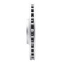 R1 08-11 Audi Tt Quattro Front Right Drilled & Slotted Geo-Carbon Rotor