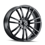 Kraze KR183 Spectra 18x8 / 5x115/120 BP / 40mm Offset / 74.1mm Hub Gloss Black Wheel