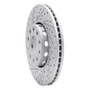 R1 92-08 Audi A6 Quattro Front Left Drilled & Slotted Geo-Carbon Rotor