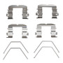 DFC 07-21 Hyundai Veracruz Front Stainless Steel Hardware Kit