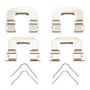 DFC 19-22 Genesis G90 Rear Stainless Steel Hardware Kit