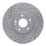 R1 15-21 Kia Sedona Front Left Drilled & Slotted Geo-Carbon Rotor