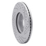 R1 15-21 Kia Sedona Front Left Drilled & Slotted Geo-Carbon Rotor
