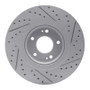 R1 15-21 Kia Sedona Front Left Drilled & Slotted Geo-Carbon Rotor