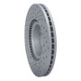R1 99-04 Audi A6 Quattro Front Right Drilled & Slotted Geo-Carbon Rotor
