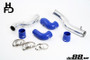 do88 Volvo 7/940 Turbo Top Connection Pipe Kit Blue Hoses standard Throttle Body