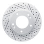 R1 03-06 Kia Sorento Front Right Drilled & Slotted Geo-Carbon Rotor