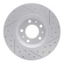 R1 06-10 Pontiac Solstice Front Left Drilled & Slotted Geo-Carbon Rotor