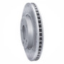 R1 10-13 Kia Soul Front Right Drilled & Slotted Geo-Carbon Rotor