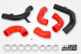 do88 Audi/Seat/Skoda/Volkswagen 1.8T/2.0T (MQB) do88 Intercooler Pressure Pipes w/Red Hoses