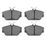 R1 96-97 Ford Taurus Sho Front Track/Street Brake Pads