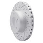 R1 05-06 Pontiac GTO Front Left Drilled & Slotted Geo-Carbon Rotor