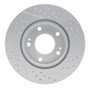 R1 00-24 Chrysler Sebring Front Left Drilled & Slotted Geo-Carbon Rotor