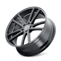 Kraze KR190 Lusso 22x8.5 / 5x115 BP / 38mm Offset / 72.62mm Hub Gloss Black Wheel