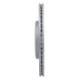 R1 06-15 Jaguar Xj8 Rear Left Drilled & Slotted Geo-Carbon Rotor