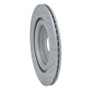 R1 06-15 Jaguar Xj8 Rear Left Drilled & Slotted Geo-Carbon Rotor