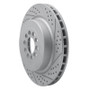 R1 03-05 Jaguar Xjr Front Right Drilled & Slotted Geo-Carbon Rotor