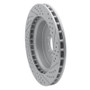 R1 03-05 Jaguar Super V8 Front Left Drilled & Slotted Geo-Carbon Rotor