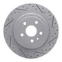 R1 08-14 Cadillac Cts Rear Right Drilled & Slotted Geo-Carbon Rotor