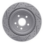 R1 08-14 Cadillac Cts Rear Right Drilled & Slotted Geo-Carbon Rotor