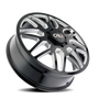 Cali Off-Road 9115D Invader Dually 22x8.25 / 8x210 BP / -232mm OS / 154.2mm Hub Gls Blk Mill Wheel