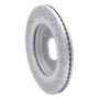R1 05-07 Infiniti Qx56 Front Left Drilled & Slotted Geo-Carbon Rotor