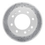 R1 99-20 Cadillac Deville Front Left Drilled & Slotted Geo-Carbon Rotor