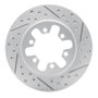 R1 85-97 Nissan D21 Hardbody Pickup Rwd (4 Cyl Excl HD) Front Right Drill & Slot Geoperf Rotor