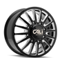 Cali Off-Road 9110D Summit Dually 22x8.25 / 8x165.1 BP / -232mm OS / 121.3mm Hub Gls Blk Mill Wheel