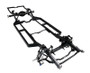 Ridetech 64-67 Chevrolet Chevelle w/ Pin Spindle & Narrowed Width (57.25in) Momentum Chassis