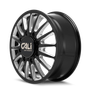 Cali Off-Road 9110D Summit Dually 20x8.25 / 8x200 BP / -192mm Offset / 142mm Hub Gls Blk Mill Wheel