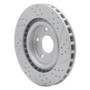 R1 05-13 Cadillac Xlr Front Left Drilled & Slotted Geo-Carbon Rotor