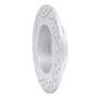 R1 04-06 Nissan Sentra Rear Left Drilled & Slotted Geo-Carbon Rotor