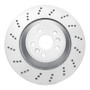 DFC 20-25 BMW X3 Left Rear Drilled Hi-Carbon Alloy Geomet Coated Rotor
