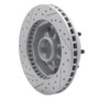 R1 71-95 Chevrolet P20 Van Front Right Drilled & Slotted Geo-Carbon Rotor