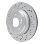 DFC 06-08 BMW Z4 Left Rear Drilled Hi-Carbon Alloy Geomet Coated Rotor